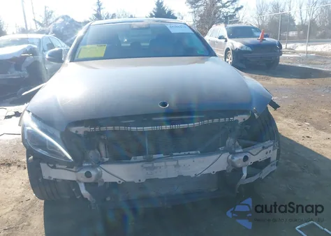 2016 Mercedes-Benz C 300 4Matic from USA, damaged, VIN WDDWF4KB5GR142709